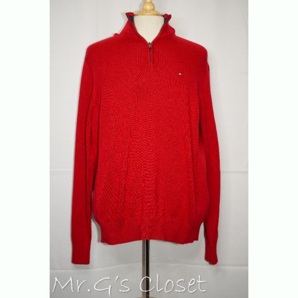 1/4 Zip Turtle Neck Sweater - Picture 1 of 2